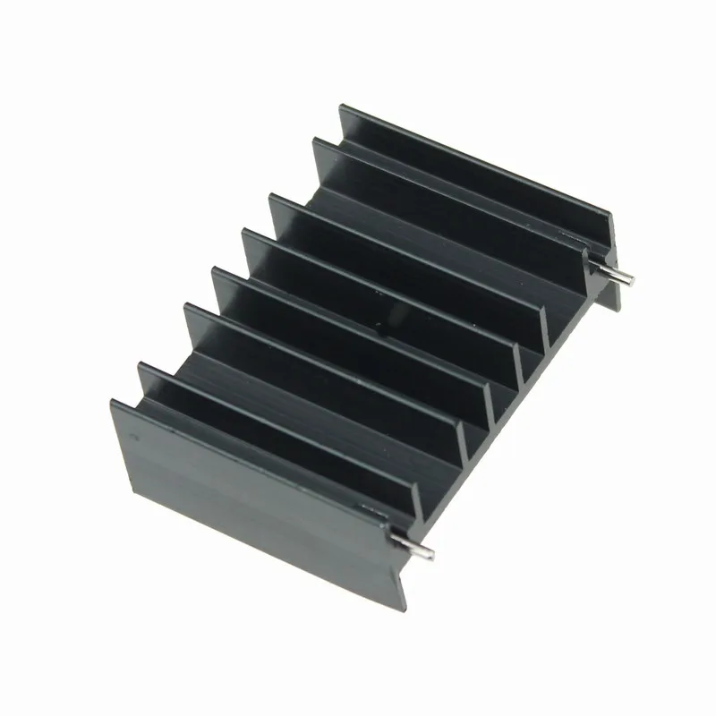1 Piece 35x47x17mm Extruded Heat sink Heatsinks Black Anodized For MOS IC Triode | Компьютеры и офис