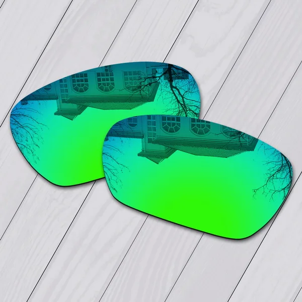 Emerald Green E.O.S поляризованные улучшенные Сменные линзы для солнцезащитных очков Оукли-несколько вариантов - Цвет линз: Emerald Green