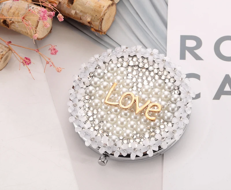 Гравировка слов бесплатно горный хрусталь жемчуг Любовь Сердце цветок Мини