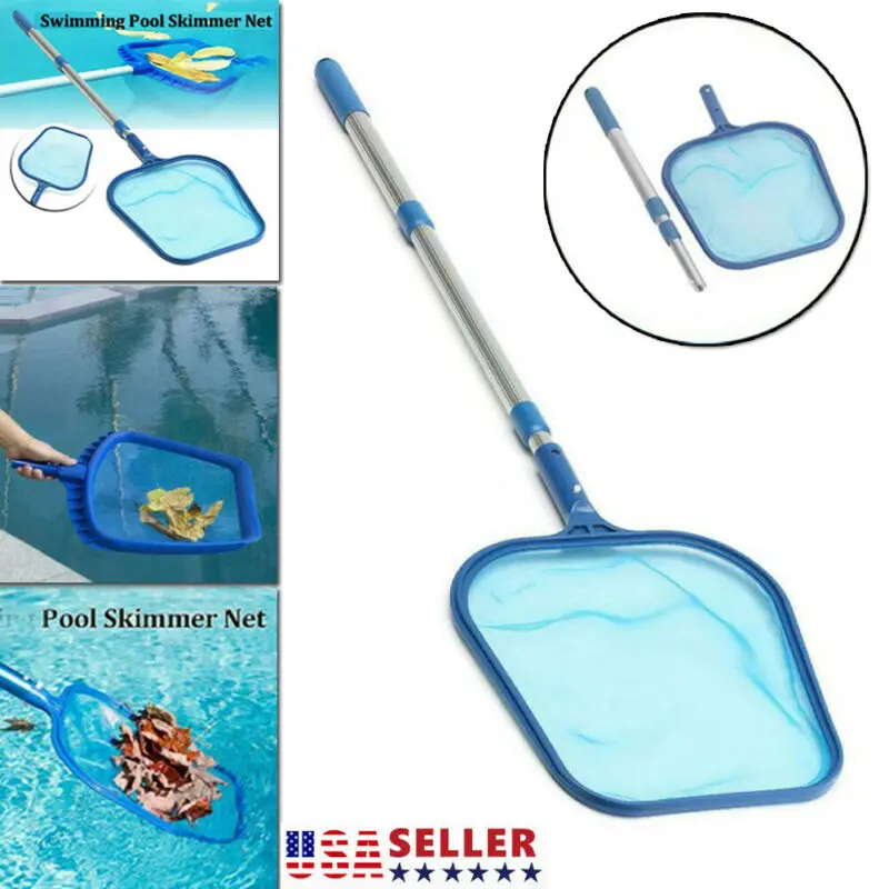 Экономичный бассейн отделитель листьев Net регулируемый телескопический шест