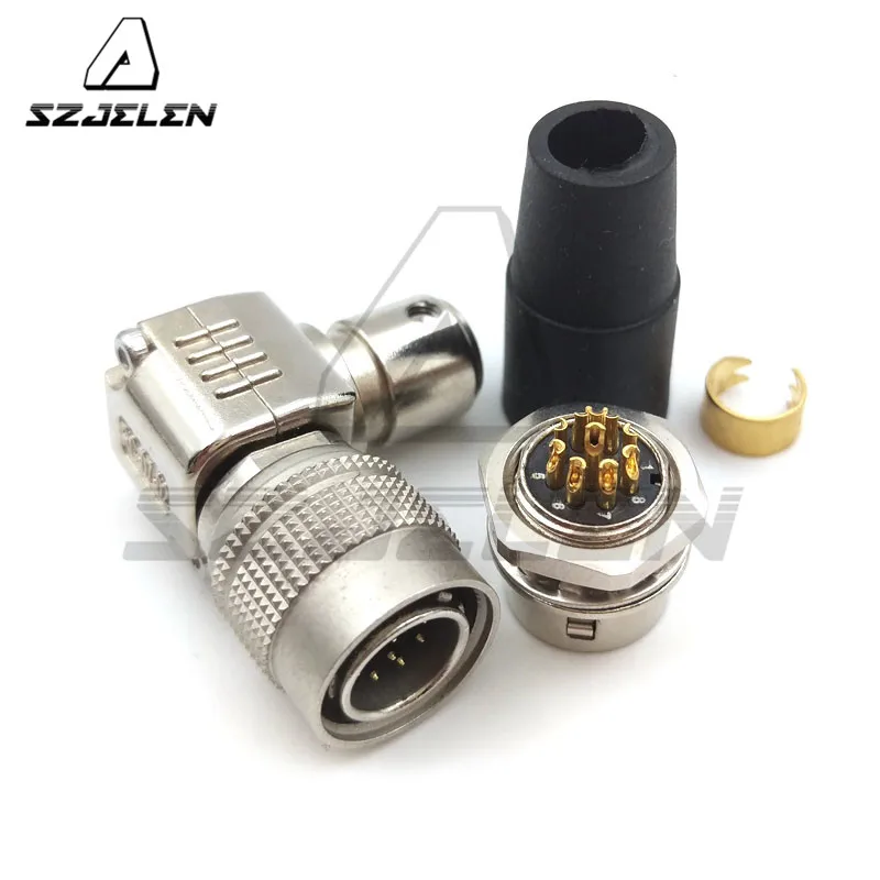 HR10A 10P 12P/HR10A 10R 12S Hirose разъем 12pin и розетка камера питания 12 pin 90 градусов