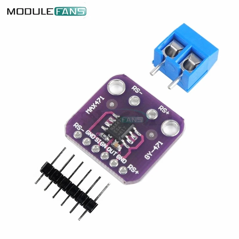 MAX471 GY 471 DC 3 V 3A Диапазон тока Напряжение Тесты Сенсор модуль для Arduino нагрузке