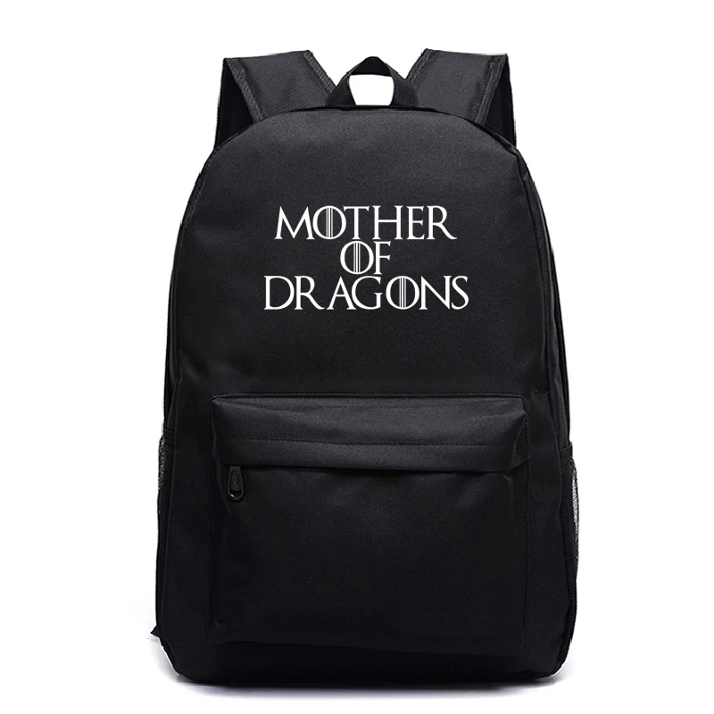 Black 5 Mochila Mujer, школьный рюкзак с изображением Игры престолов, аниме, Мужская школьная сумка, сумка для книг, Sac A Dos Valar Morghulis, для женщин, Tassen Plecak - Цвет: Black 5