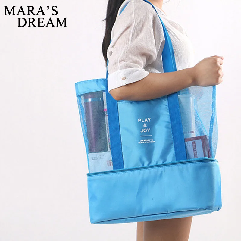 

Mara's Dream Double Layer Picnic Storage Bag Baby Mommy Food Bag Insulated Diaper Bags Lunch Box Short trips Travel bags