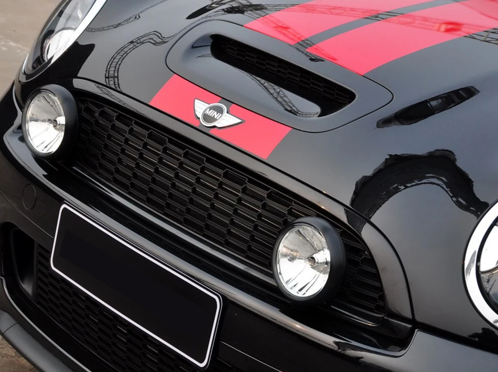 Авто полосы капот наклейки для автомобиля Стайлинг для MINI Cooper S One JCW R55 R56 R60 R61 F54 F55 F56 F60 земляк аксессуары