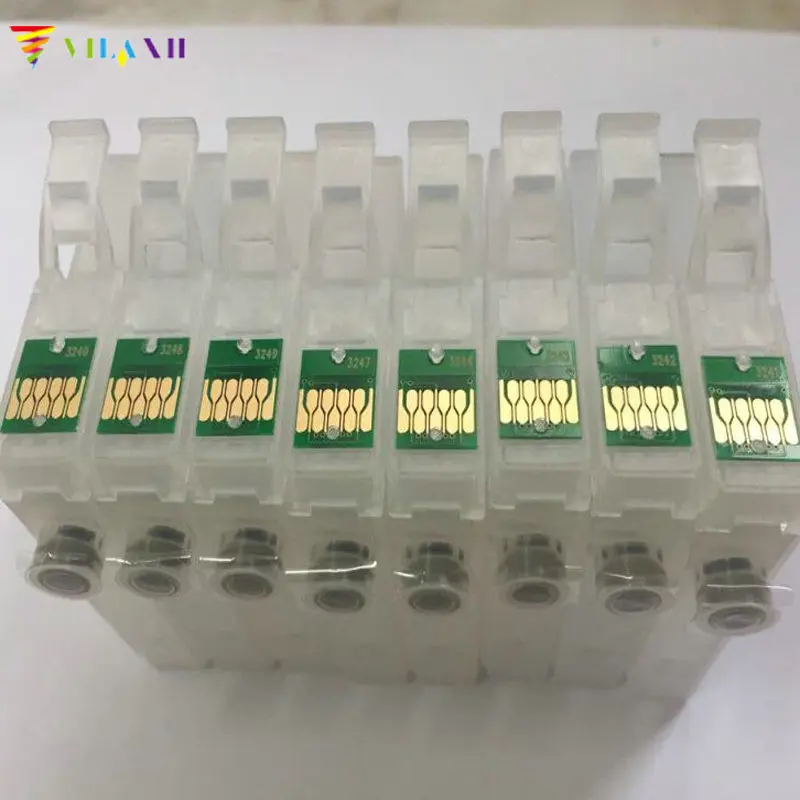 Vilaxh T3240 T3241 T3242 T3243 T3244 T3247 T3248 T3249 многоразовый картридж для принтера Epson Surecolor P400 с