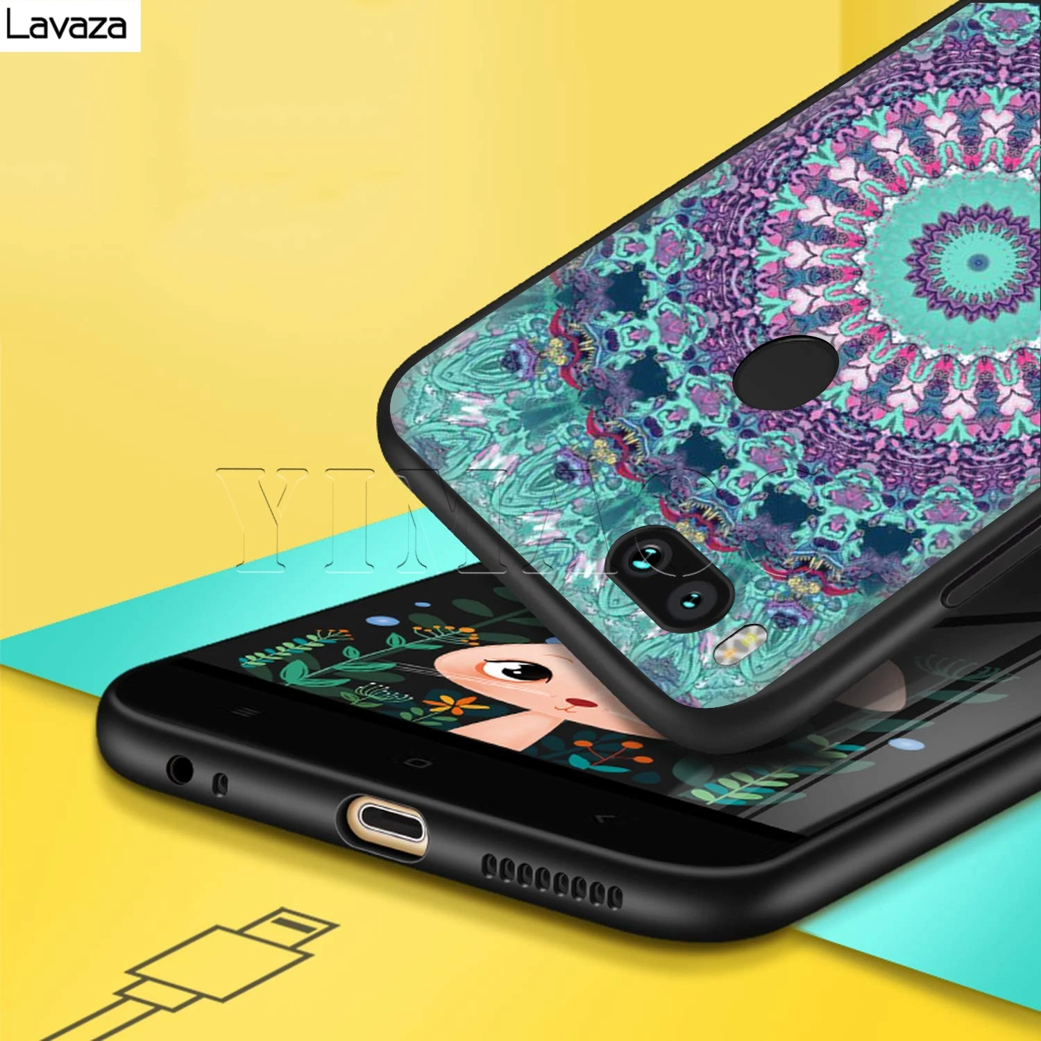 Floral Paisley Flower Mandala Case for Xiaomi Redmi Note 8 9 9S K30 Pro MI MAX 3 6 SE A1 A2 A3 10 Lite Plus 8A F1 |