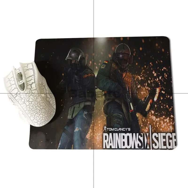 Babaite Rainbow Six Siege Background коврики для мыши компьютерный Аниме Коврик и ноутбука