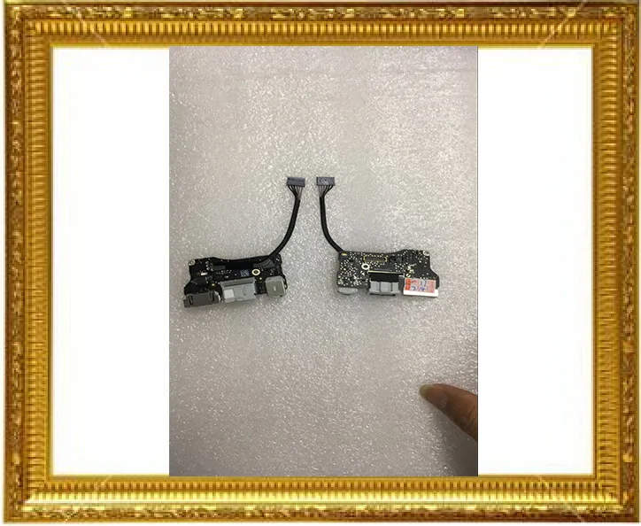 Оригинальная аудиоплата A1466 power USB разъем питания постоянного тока для MacBook Air 13