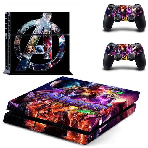 Наклейка для PS4 Стикеры наклейка для Игровые приставки 4 консоли и 2 контроллера Скины PS4 Стикеры винил-Звездные войны джедая Fallen заказ - Цвет: GYTM2556