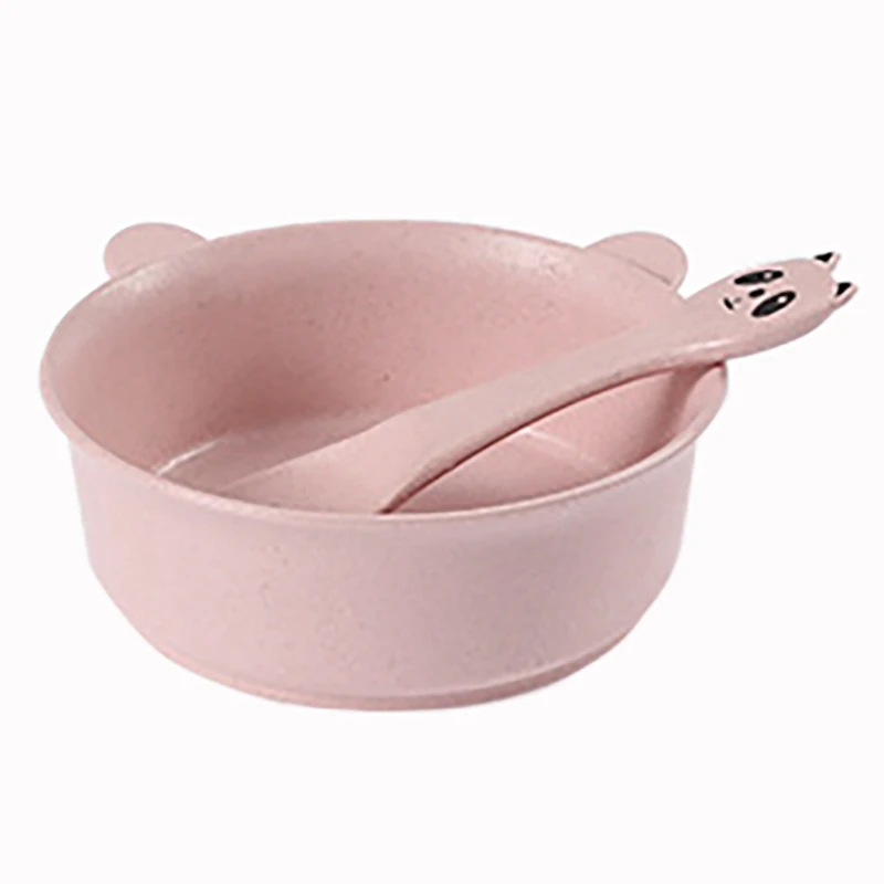 Детская посуда для кормления с рисунком панды детская столовая анти-Горячая