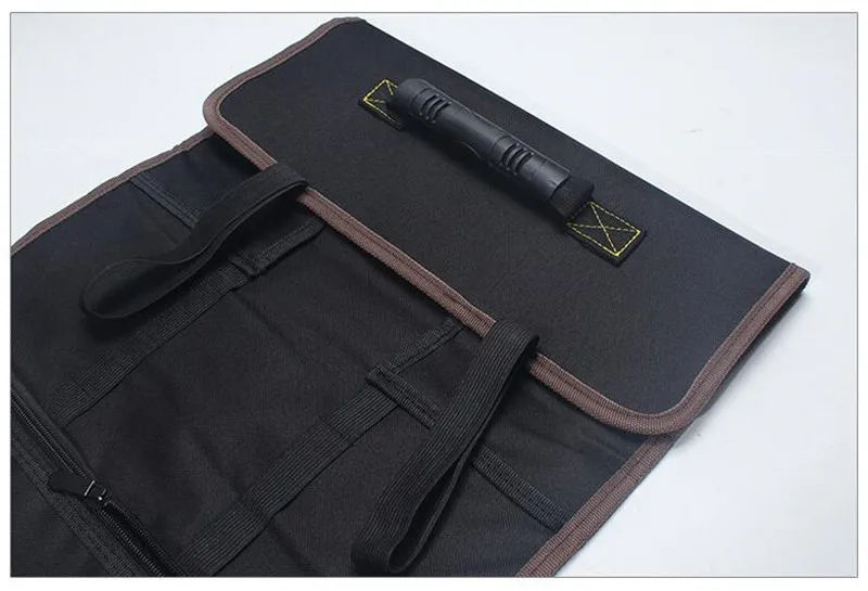 

Multifunctional Tool Bags Practical Carrying Handles Oxford Canvas Chisel Roll Bags For Tool 3 Colors New Instrument Case