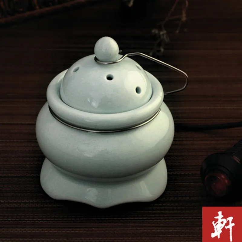 Бортовой электронный очаг для благовоний аромат сандалового дерева горелка с