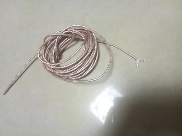 Коаксиальный кабель 1 Катушка 200 м устойчивый к высокой температуре 250 ℃ 50 ом M17/113