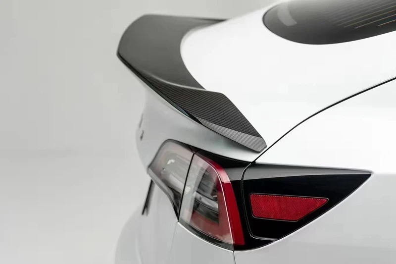 Для Tesla модель 3- задний карбоновый задний Багажник крыло спойлер задний спойлер на крыло, крышу багажник губы крышка багажника автомобиля Стайлинг