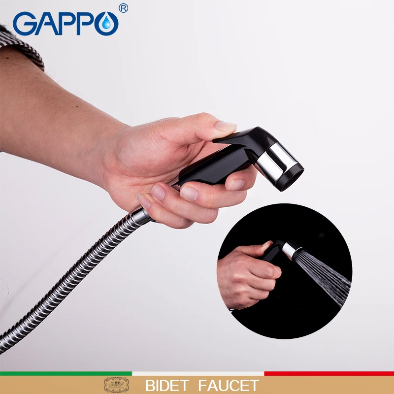 GAPPO черный смеситель для биде s кран ABS душевой Мусульманских Душ спрей