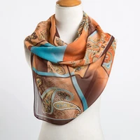 rimiut soft silk womens fashion chiffon scarf geometric thin shawl in autumn summer women shawl girls bufanda scarves