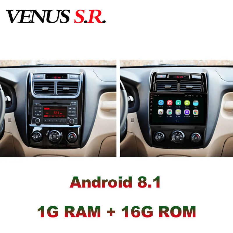 VenusSR Android 8,1 2.5D автомобильный dvd для KIA Sportage радио 2009- мультимедиа головное устройство gps навигация