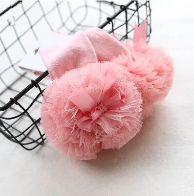 2020 Spring new children's socks girls in tube socks infant cotton sweet gauze lace bow princess tutu socks