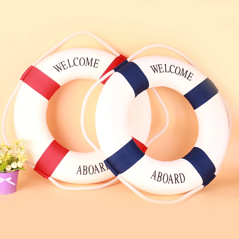 Crafts Lifesaving Ring Hanging Life Circle Mediterranean Style Home Wedding Christmas Decoration Decorative Buoy | Дом и сад