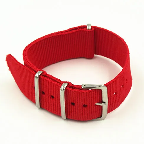 

Retail - 1PCS High quality 22MM Nylon Watch band NATO straps waterproof watch strap - 2014 New arrived 10 colors - 052102
