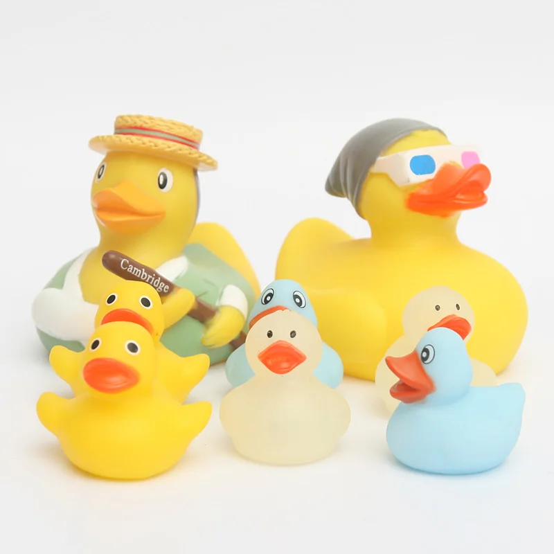 8 шт Игрушки для ванны любимая красочная лодка Baby'S плавающая утка и мини
