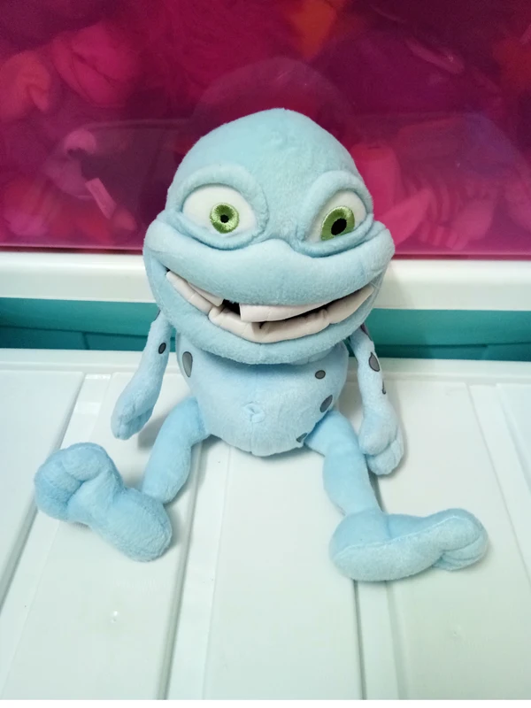 Плюшевые детские игрушки Crazy Frog плюшевые куклы для детей 29 см|toys for|frog plushtoys for children