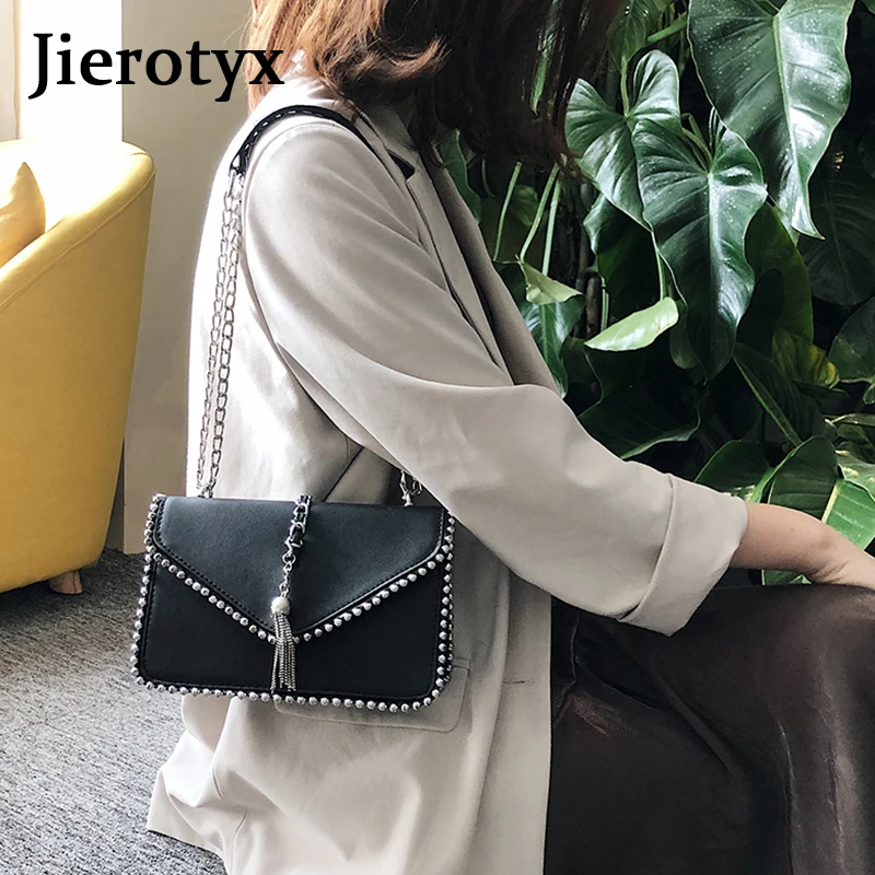Дизайнерские роскошные сумки JIEROTYX женские женская сумка на цепочке с подвеской