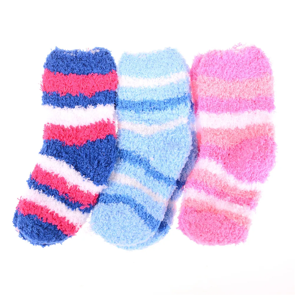 1Pair autumn&winter warm kids socks 4-6 years children socks for boys /girls