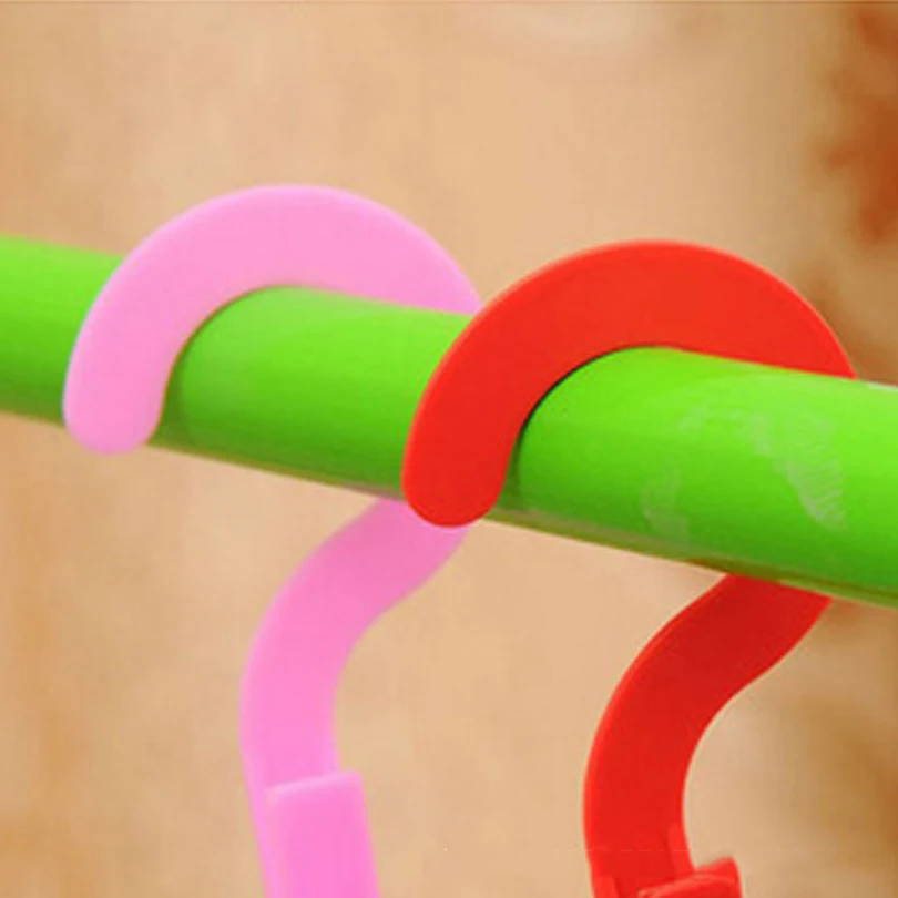 4 шт./компл. Удобный маленький крючок многоцветный Многофункциональный с крючком