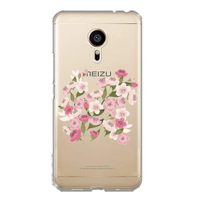 Мягкий прозрачный ТПУ чехол для телефона meilan MX6 pro6 U20 U10 A5 M5 M5S E E2 с принтом банана