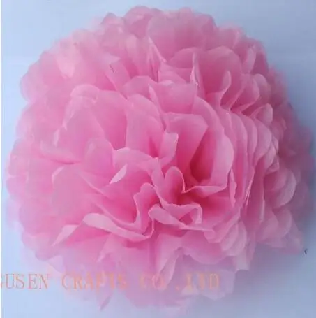 NO2 Pink Продвижение продаж Diy 1" 30 см 1 шт бумажные цветы целующийся шар Свадьба для домашней вечеринки на день рождения автомобиль декоративная ткань бумажные помпоны - Цвет: NO2 Pink