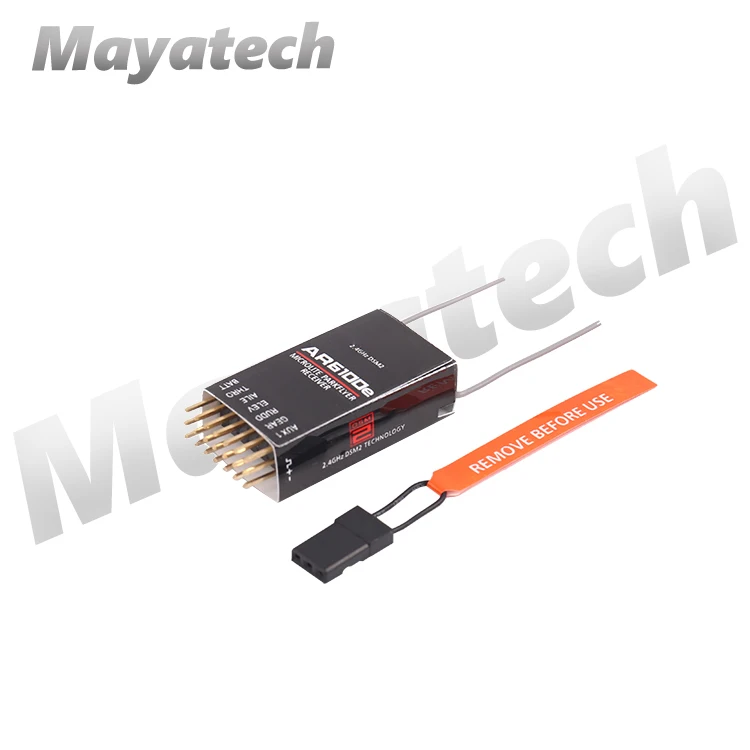AR6100e 6 канальный приемник для SPEKTRUM DSM2 JR 2 4 ГГц Micro Aircraft вертолетный 4G проходный
