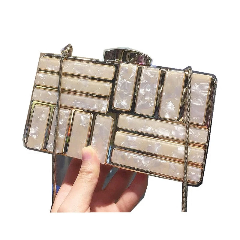 

2021 Evening Bags Diamond Rhinestone Beaded Day Clutch Women's Purse Handbags Wallets Evening Wedding Chain Shoulder Bag 128