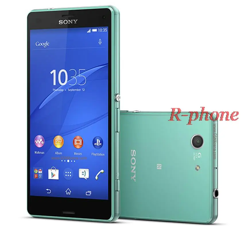 Разблокированный sony Xperia Z3 Compact Z3 mini 3G 4G Wifi GSM 20.7MP 4,6 ''четырехъядерный 16GB отремонтированный сотовый телефон