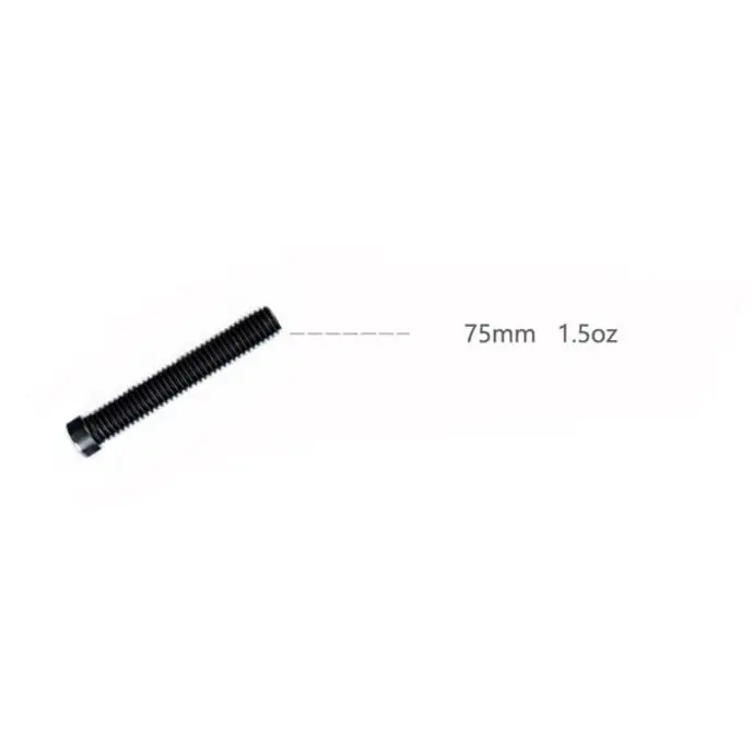 75mm 1.5oz Как официальный магазин как Пул кия вес болт отрегулировать вес 0,5 унций+ 1 унций+ 1,5 унций+ 2 унций+ 2,5 унций+ 3 унций+ 3,5 унций 7 штук Вес болта - Цвет: 75mm 1.5oz