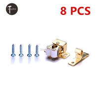 top quality 8 pcs magnetic buckle for cabinet door lowest prices bathroom toilet small large lock catch latch gate lock screw