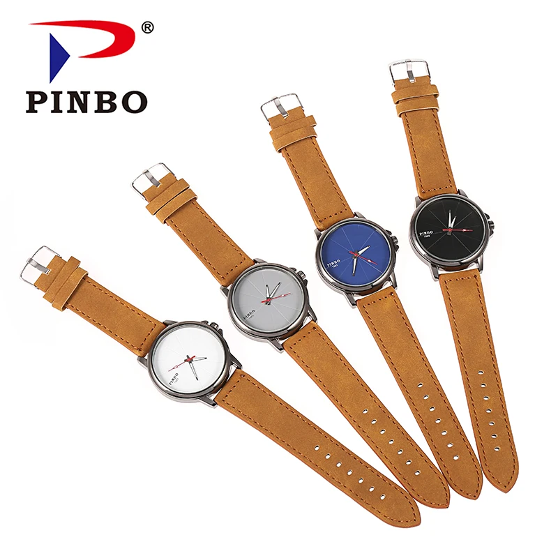PINBO новинка 2019 модные брендовые спортивные кварцевые часы для мужчин высокое