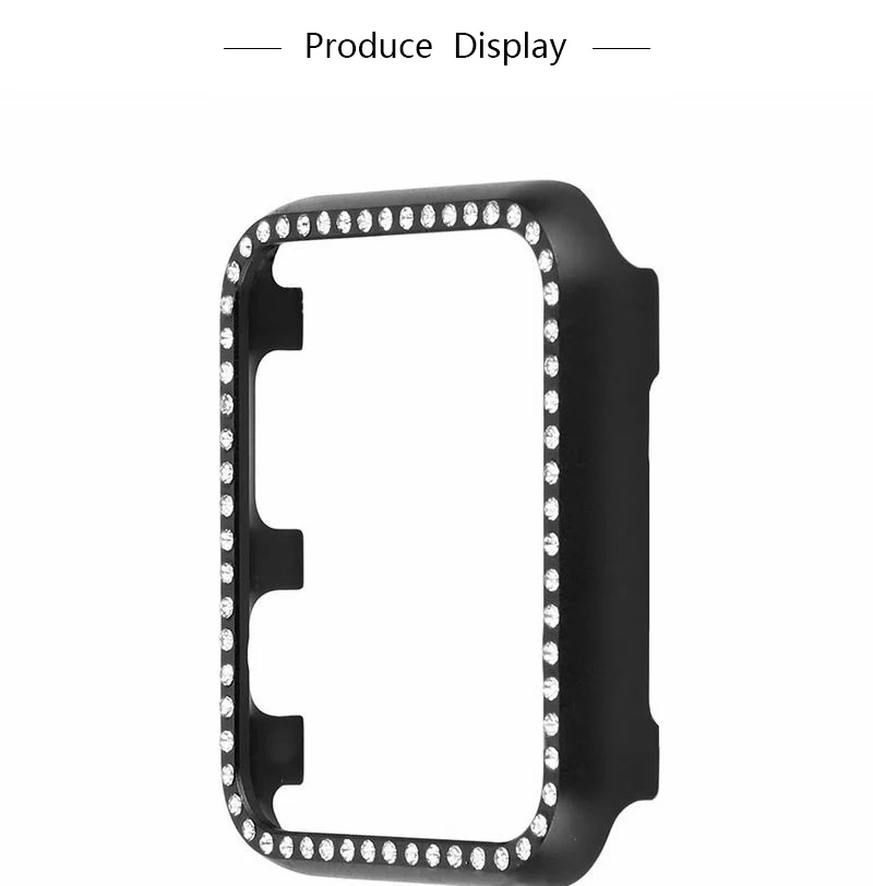 MDNEN крышка для Apple Watch Case Series 1 2 3 4 алюминиевая рамка из металлического сплава протектор для Iwatch42mm 38 мм 40 мм 44 мм