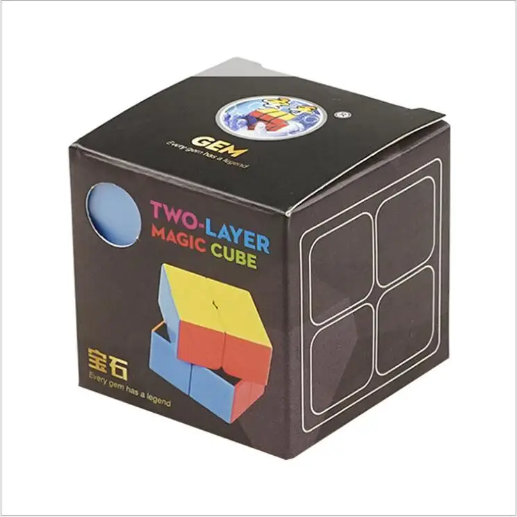 

SHENGSHOU 2X2X2 MAGIC SPEED CUBE POCKET STICKERless PUZZLE CUBE PROFESSIONAL 2x2 SPEED CUBE EDUCATIONAL funny TOYS FOR CHILDREN