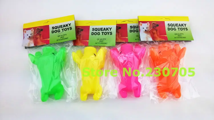 1 шт. кота собаки любимчика Щенок Звук конфеты Цветной писклявым резиновая