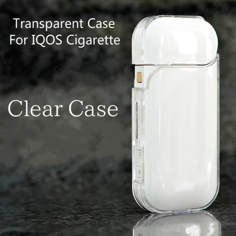 Цветной прозрачный чехол для IQOS Cigarette защитный жесткий чехол|Сумки CD/DVD-плеера| |