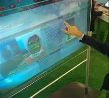 Интерактивная прозрачная сенсорная пленка 40 дюймов мультитач с 4 точками для