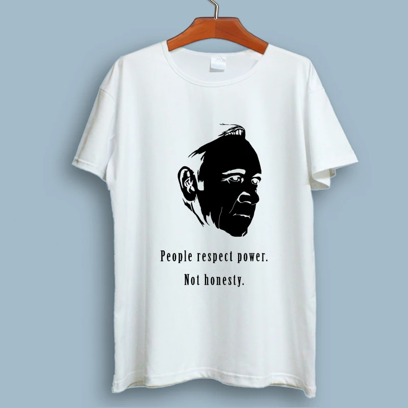 Карточный домик котировки письмо Футболка мужская летом Короткий с длинными