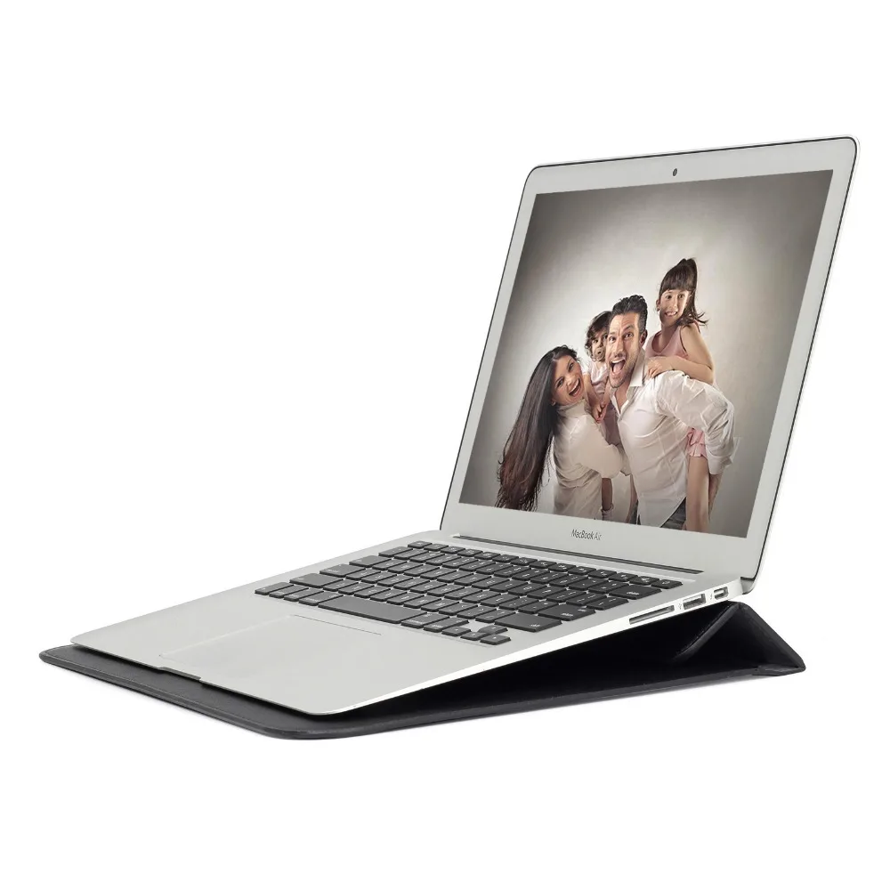 EQHTX-кожаный чехол-конверт для Macbook Air 13 Pro retina 11 12 13 15-чехол для ноутбука Macbook 13,3 дюймов