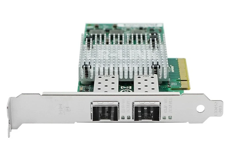 LR-LINK 9812AF-2SFP+ Двухпортовая 10 гигабитная сетевая карта ethernet PCI Express волоконно-оптический серверный адаптер nic Broadcom BCM57810S