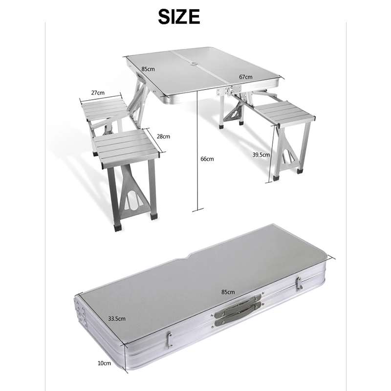 Уличная мебель наборы для сада портативный складной стол пикника из