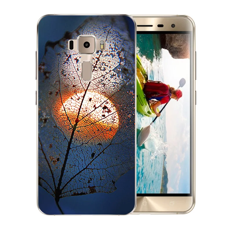 Phone Cases For Asus ZenFone 3 ZE520KL Soft Silicone Night Sky Pattern Back Cover for KL / ZE 520 Zenfone Coque |