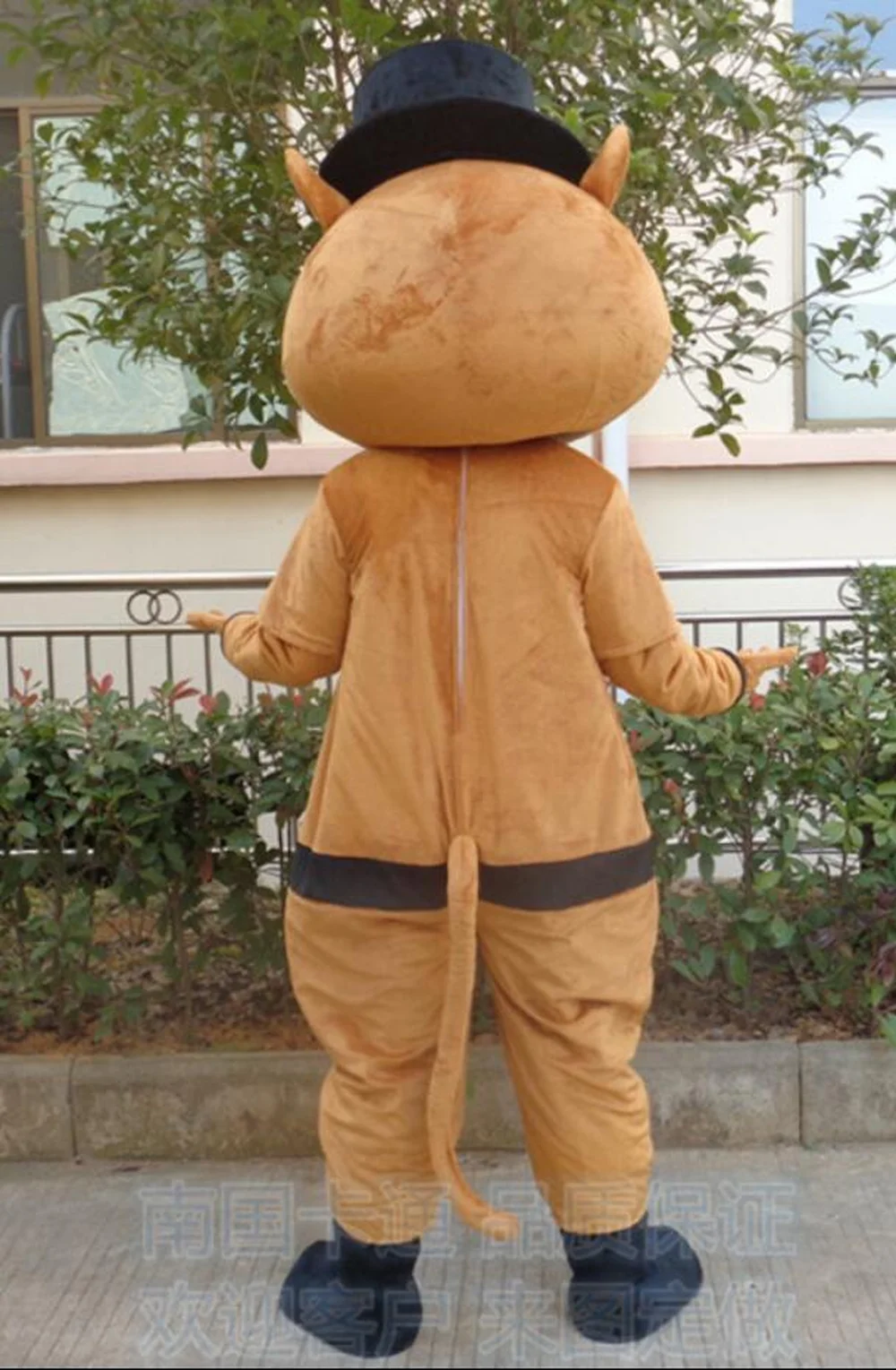 Новинка костюм талисмана для Хэллоуина с изображением кота в шляпе костюмы