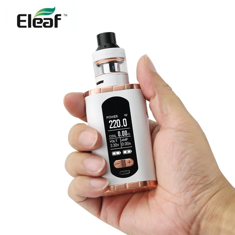 Eleaf Invoke с Элло т 220 Вт 2 мл/4 мл стартовый набор питание от двух 18650 ячеек eleaf elektronik